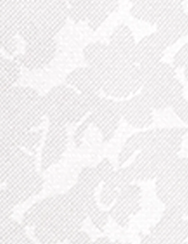 Refinado Floral Silver Tie