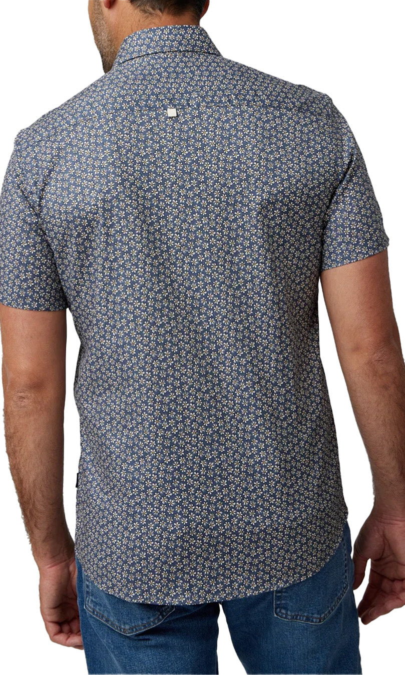Floral printed short sleeve shirt