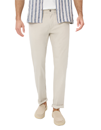 Linen-Flex Chuck Trouser in Sand