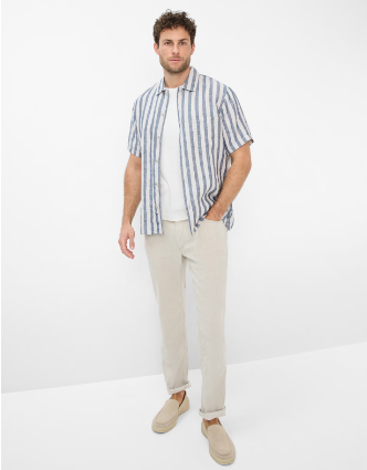 Linen-Flex Chuck Trouser in Sand
