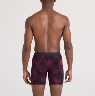 VIBE XTRA SOFT COMFORT BOXER BRIEF FLY - BROCADE MAROON