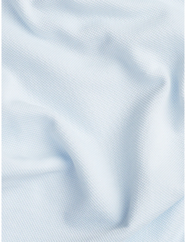 Short Sleeve Knit Shirt in Light Blue