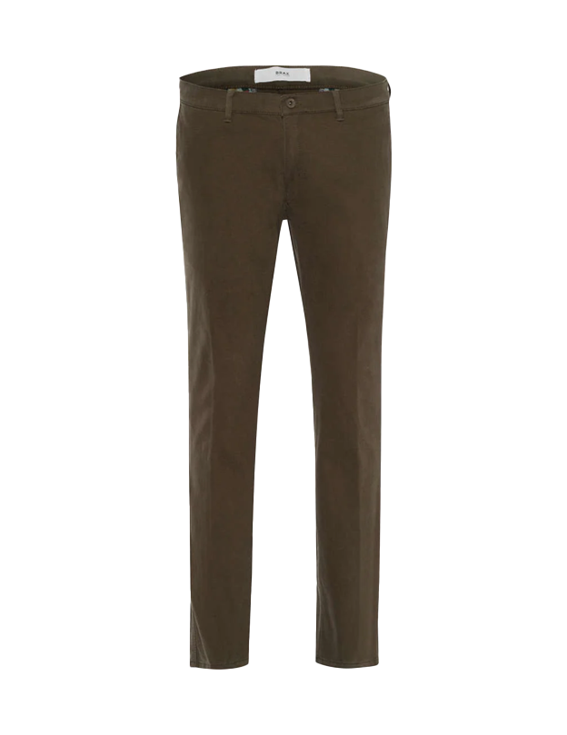 Silvio Hi-Flex Slim Chinos in Nut