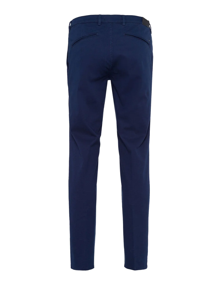 Silvio Re-Local Slim Fit Pants in Sea Blue