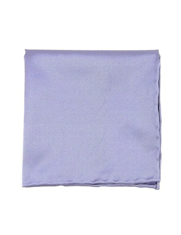 Solid Twill Lilac Pocket Square