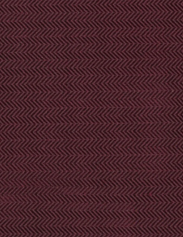 Sound Wave Herringbone Burgundy Pocket Square