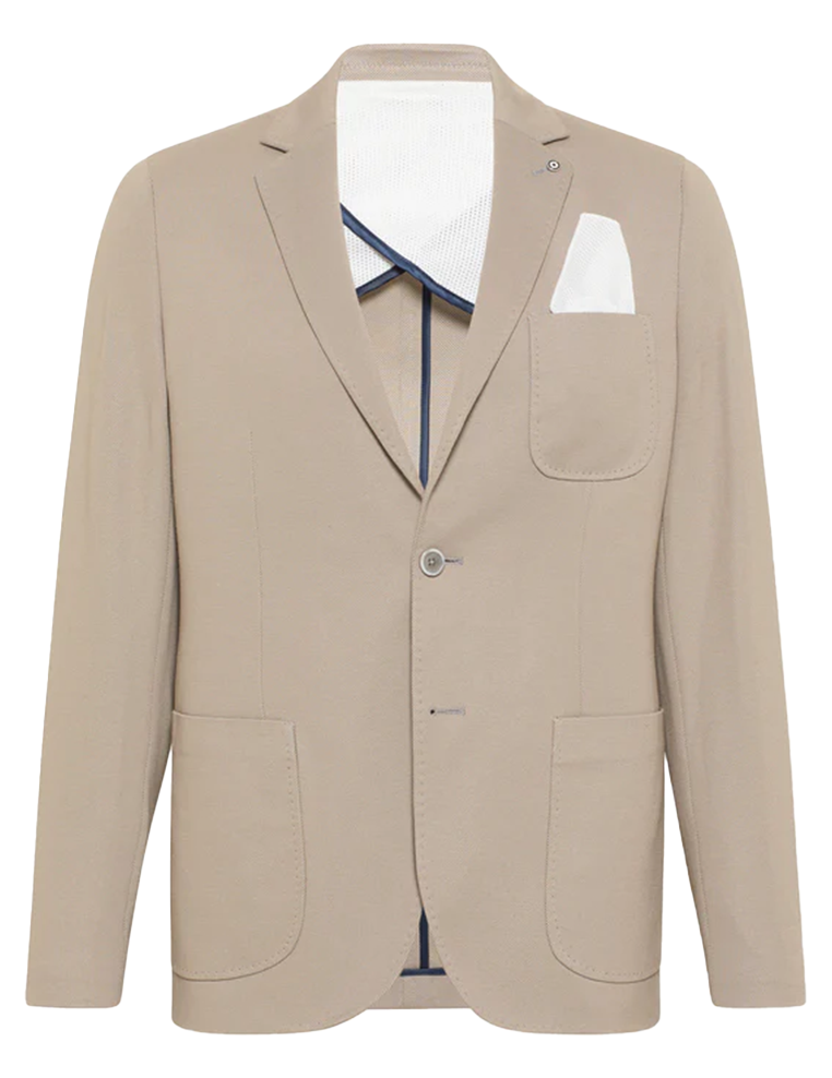 Suit Seperate Stretch Blazer in Stone