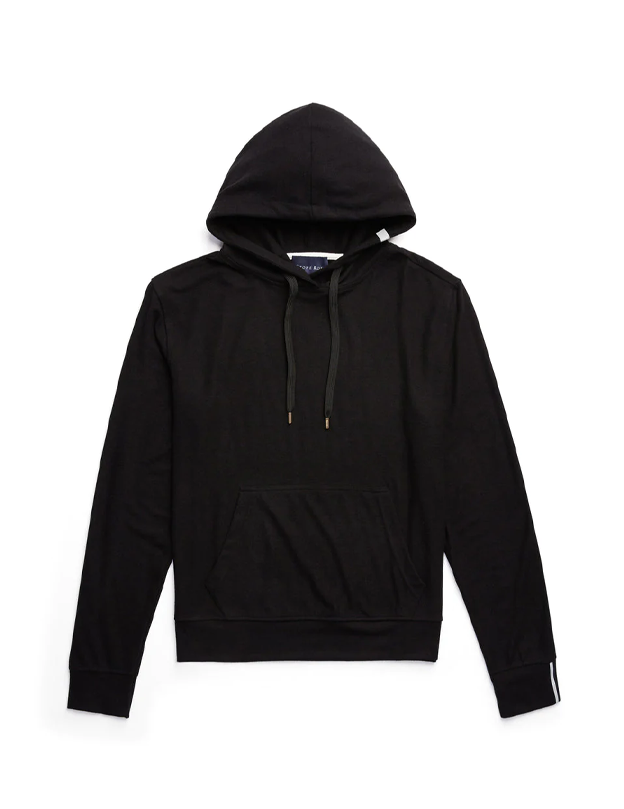 T-Series Fleece Knit Hoodie in Black, hoodies for men, hoodies in black, best hoodies to wear in winters