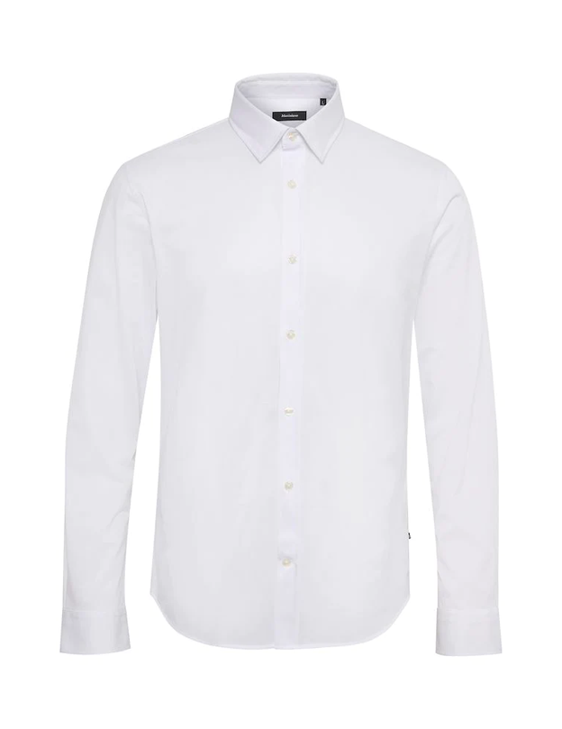 Trostol BU Long Sleeve Soft Dress Shirt in White