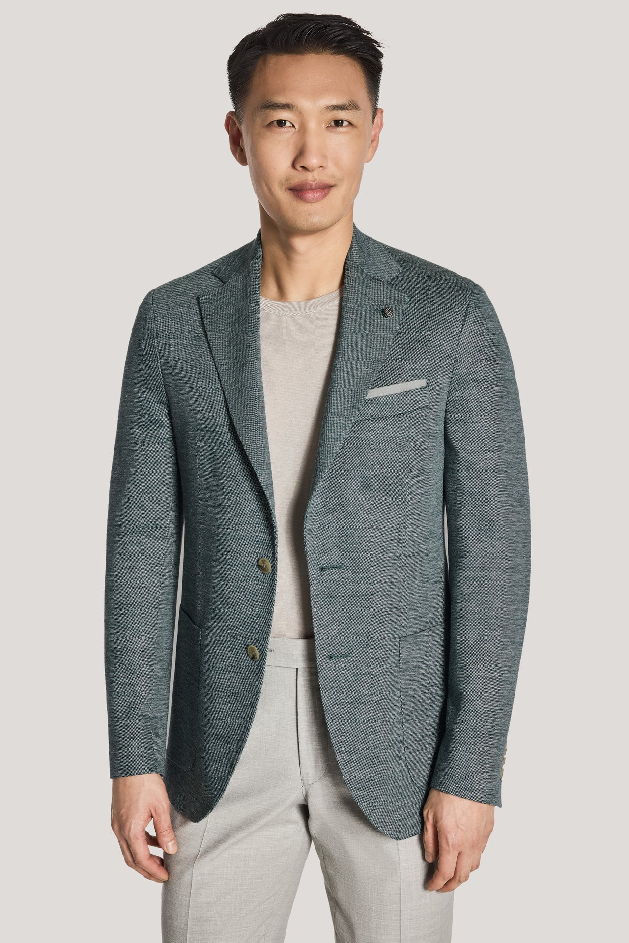 Comfortwear Cotton Linen Blend Green Sport Coat