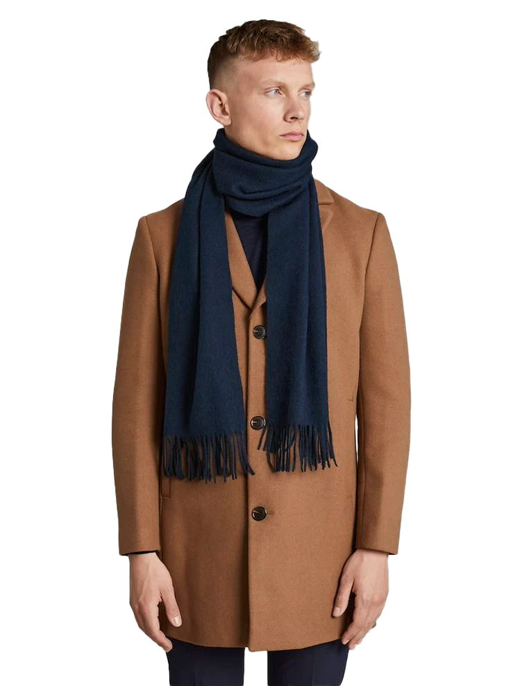 Wolan Scarf in Dark Navy