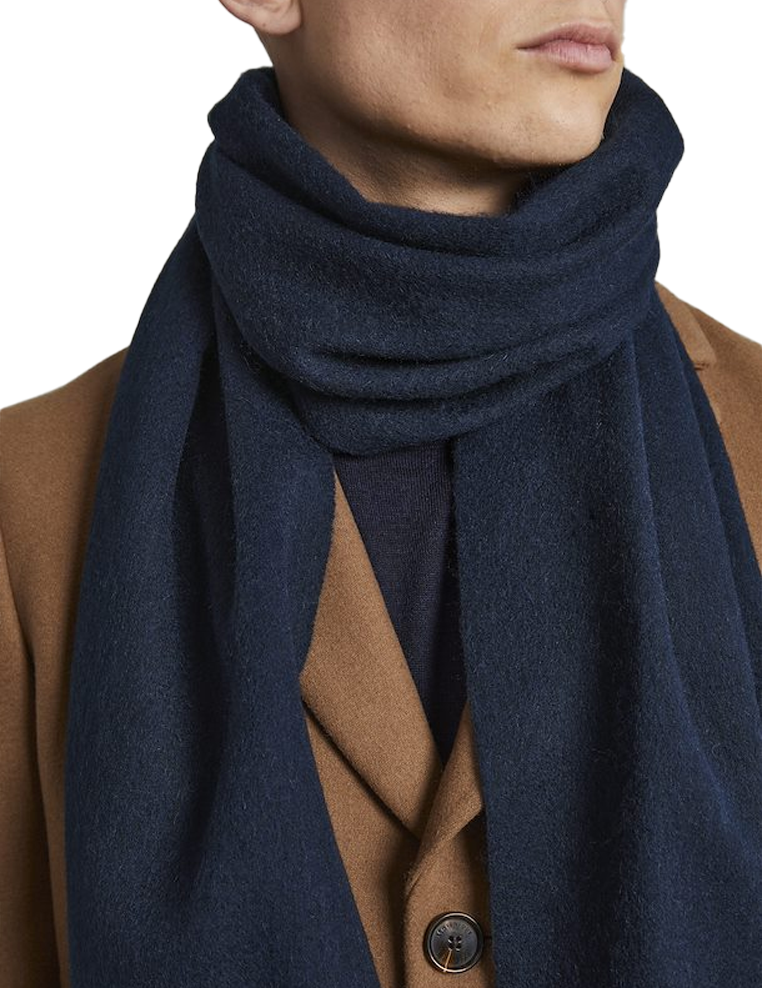 Wolan Scarf in Dark Navy