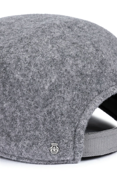 Felted Wool Grey Hat