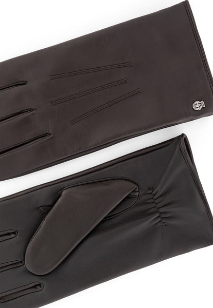 Leather Gloves in Coffee