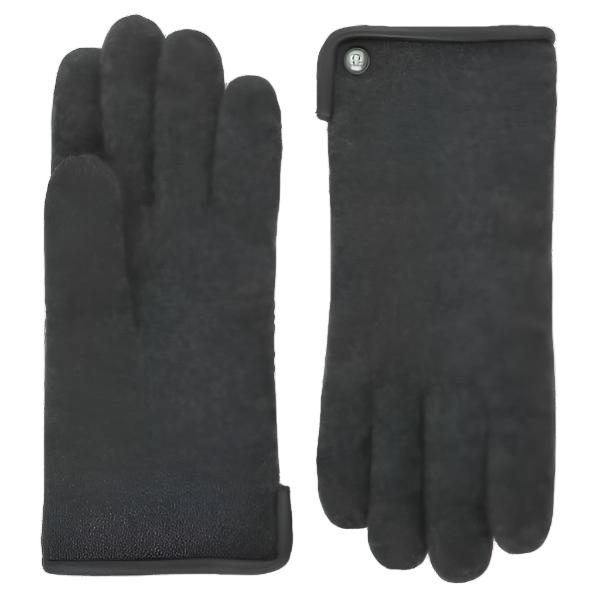 Felted Wool Grey Gloves