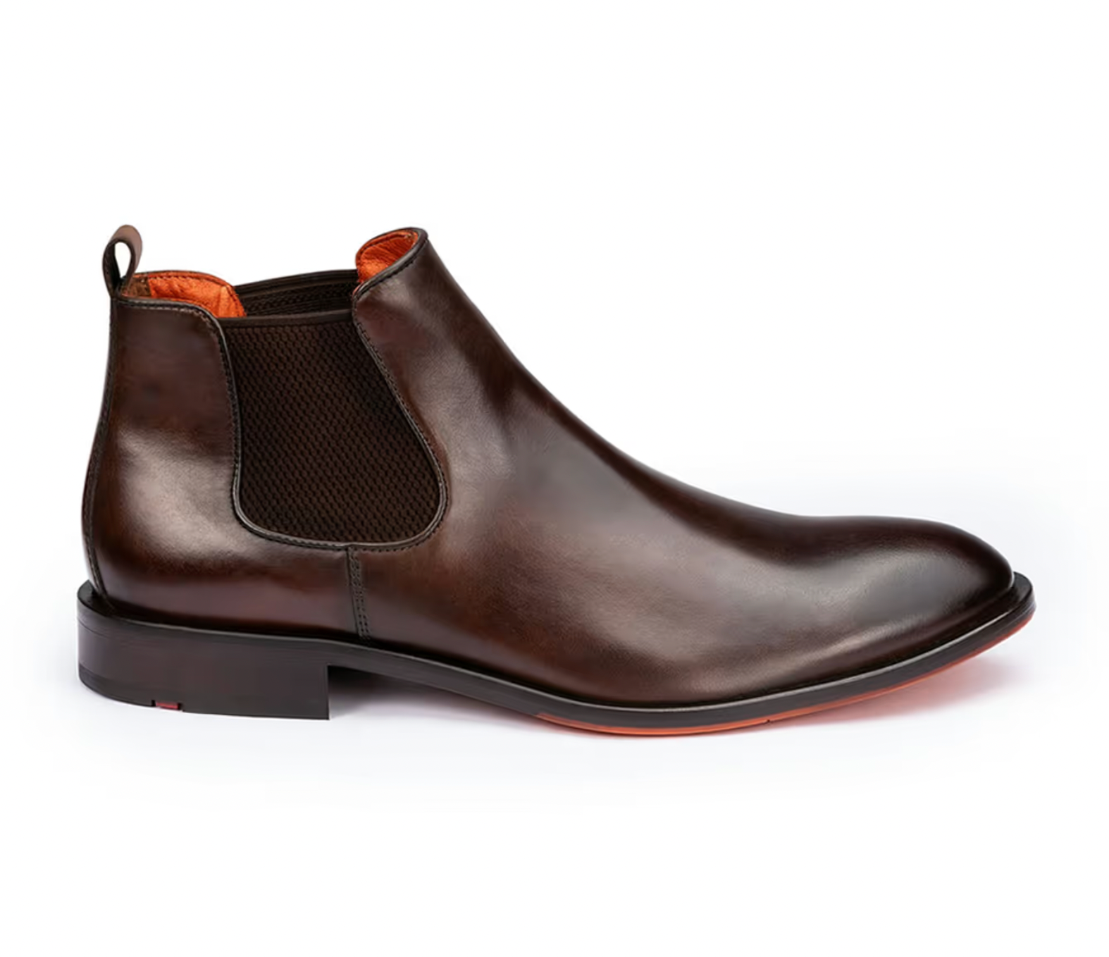 Paterson Leather Brown Boot