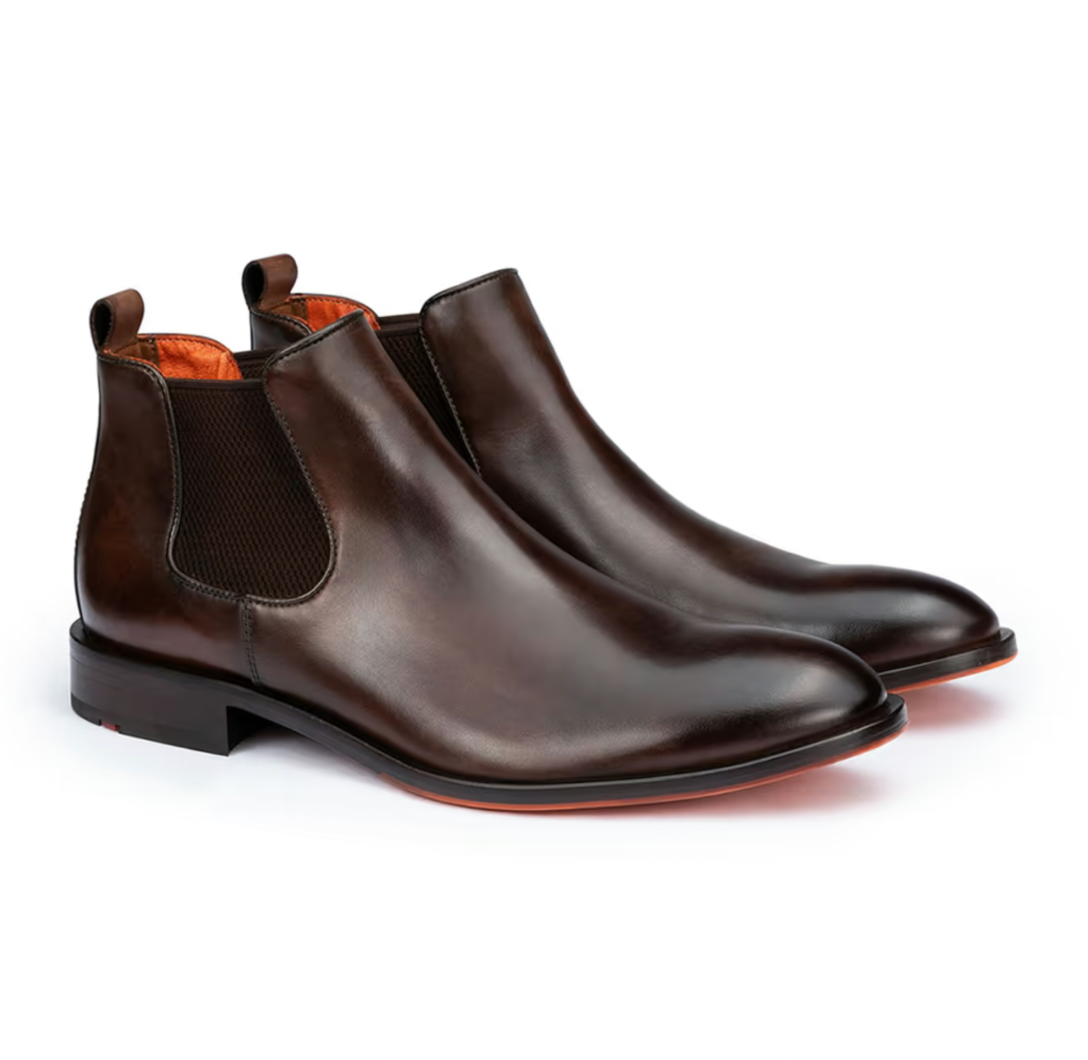 Paterson Leather Brown Boot