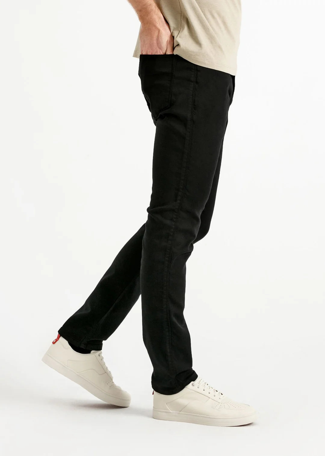 No Sweat Slim Denim in Black
