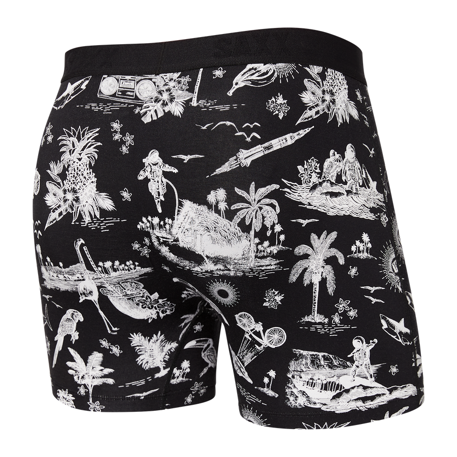 Black Astro Surf & Turf Ultra Boxer Brief
