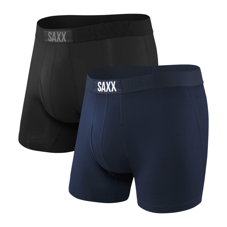 Navy & Black 2-Pack Supersoft Ultra Boxer Brief