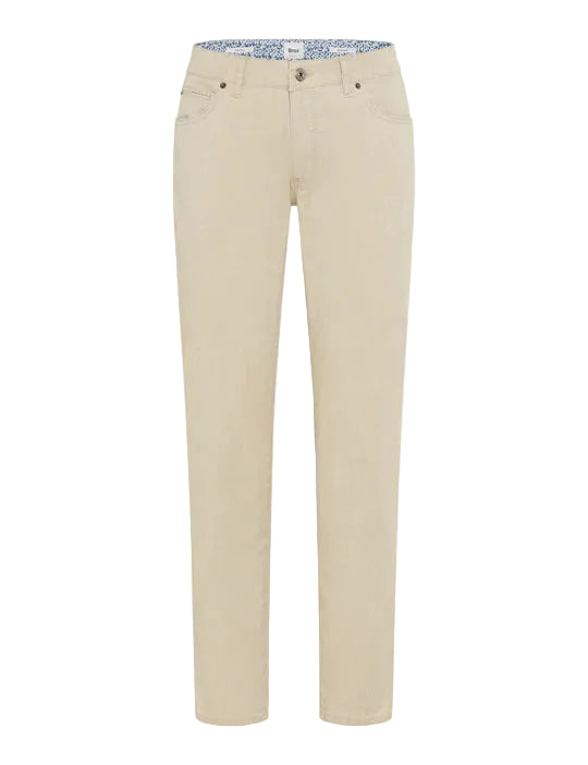 Beige pants on a white background