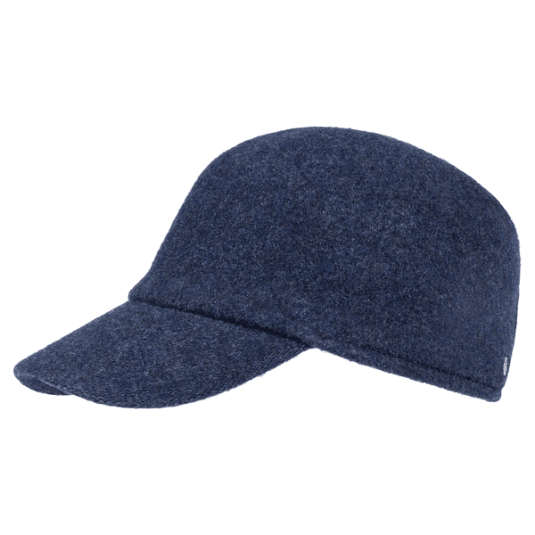 Felted Wool Navy Hat