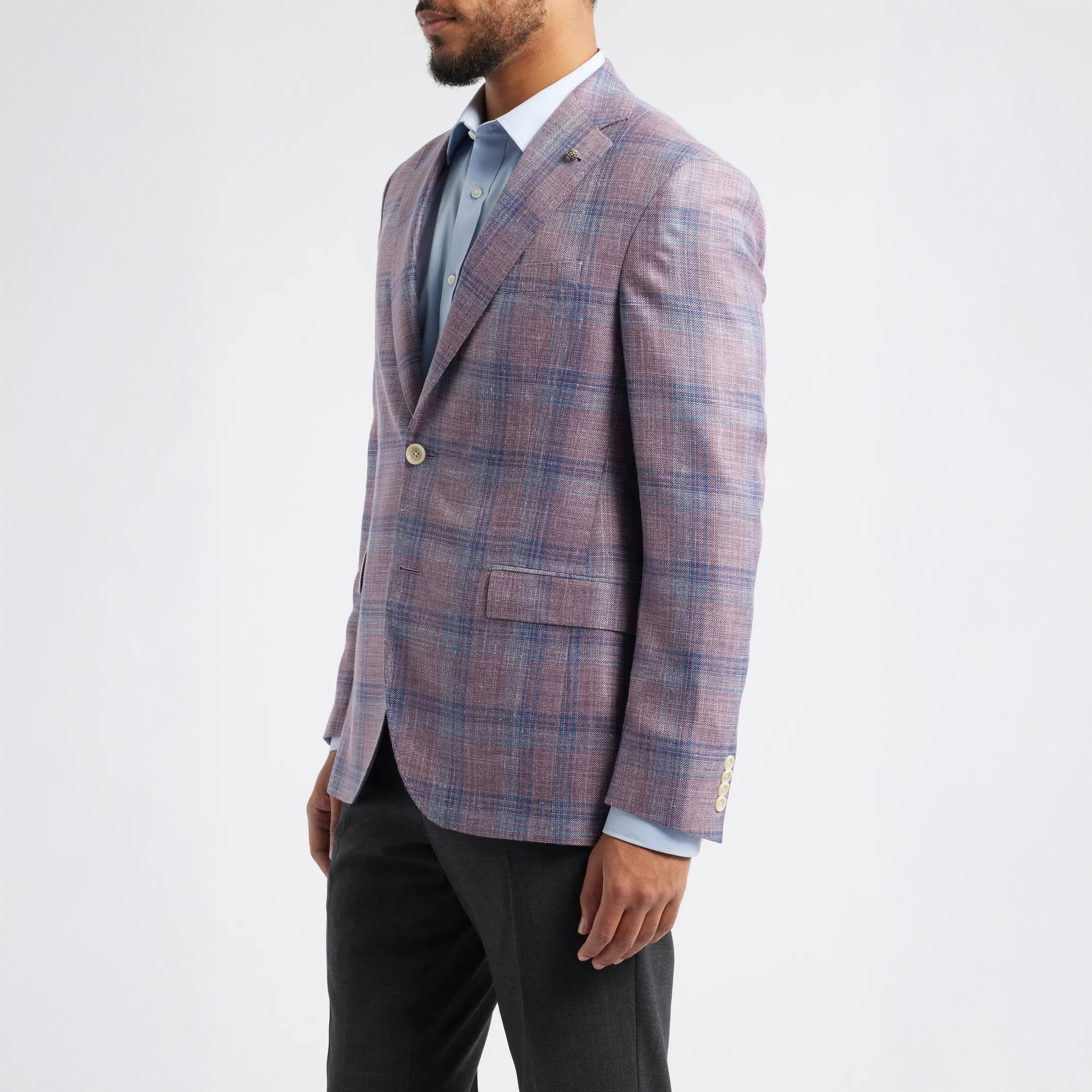 Loro Piana Lavender Check Sport Coat