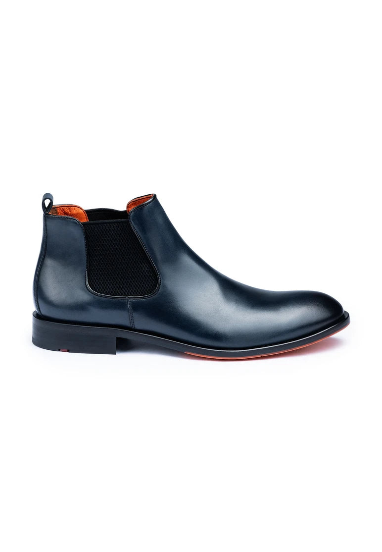 Paterson Leather Blue Boot