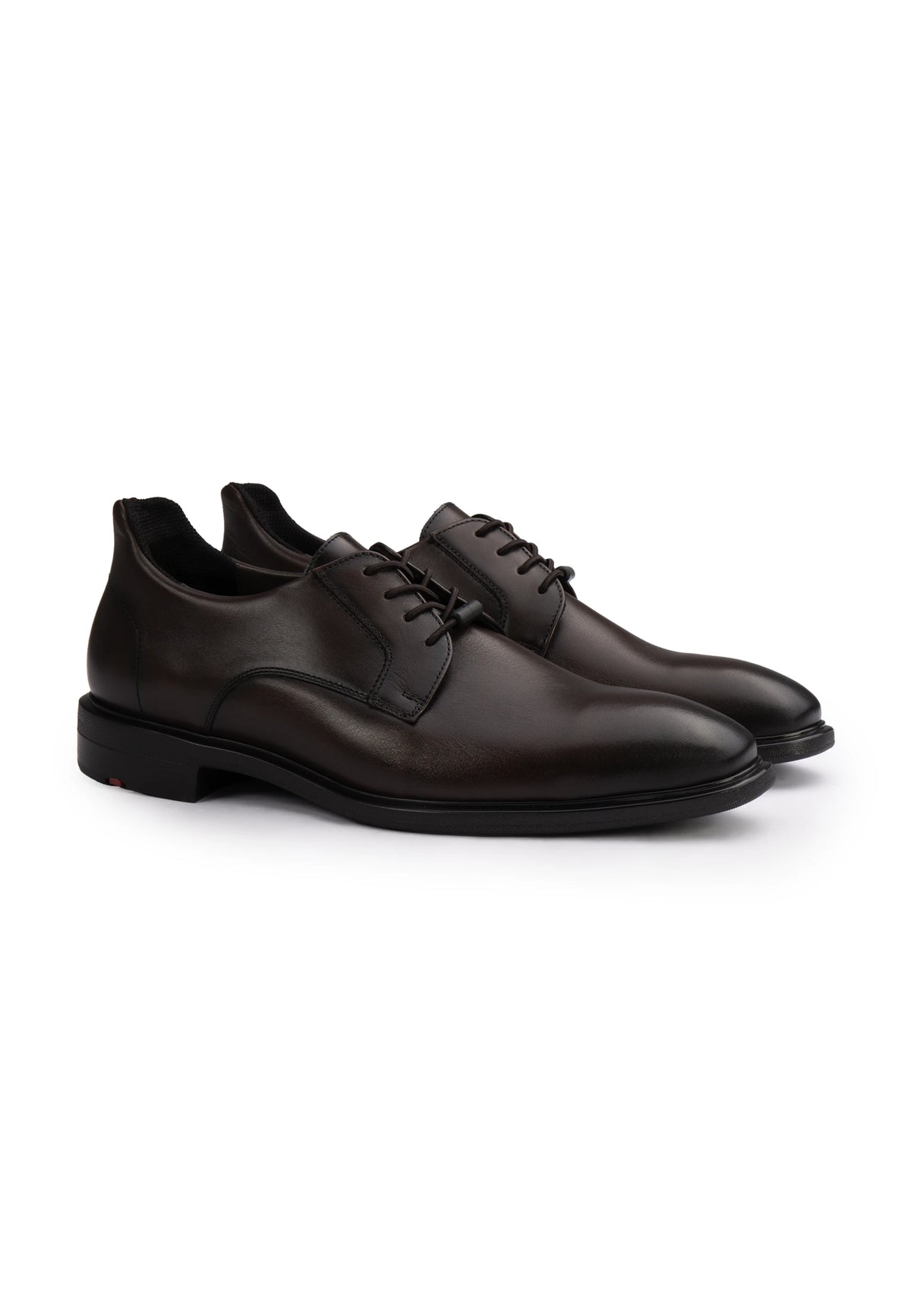 S-MOTION 110 Brown Leather Slip On Dress Shoe