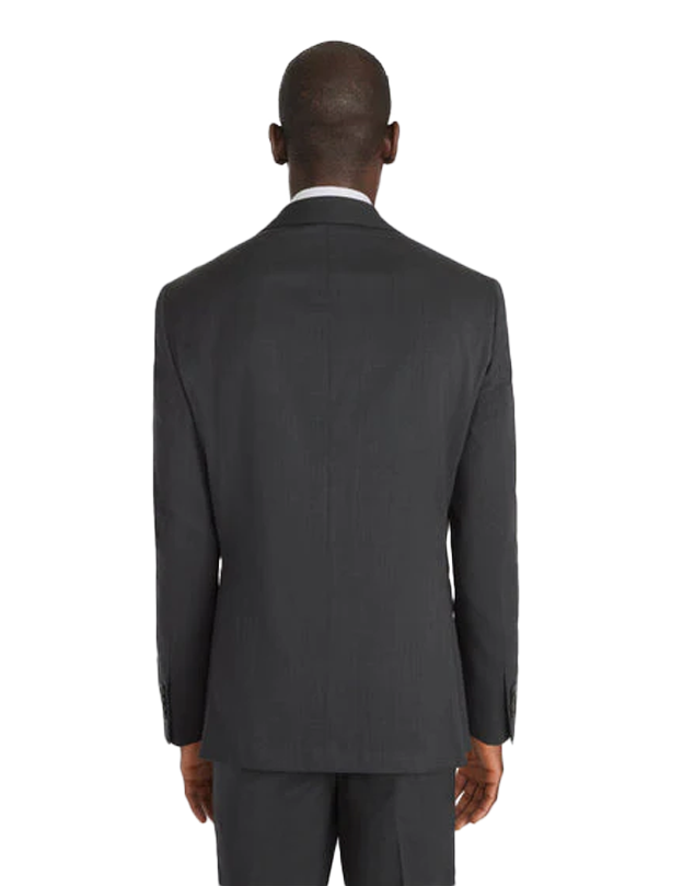 3SIXTY5 New York Modern Fit Suit Jacket in Charcoal