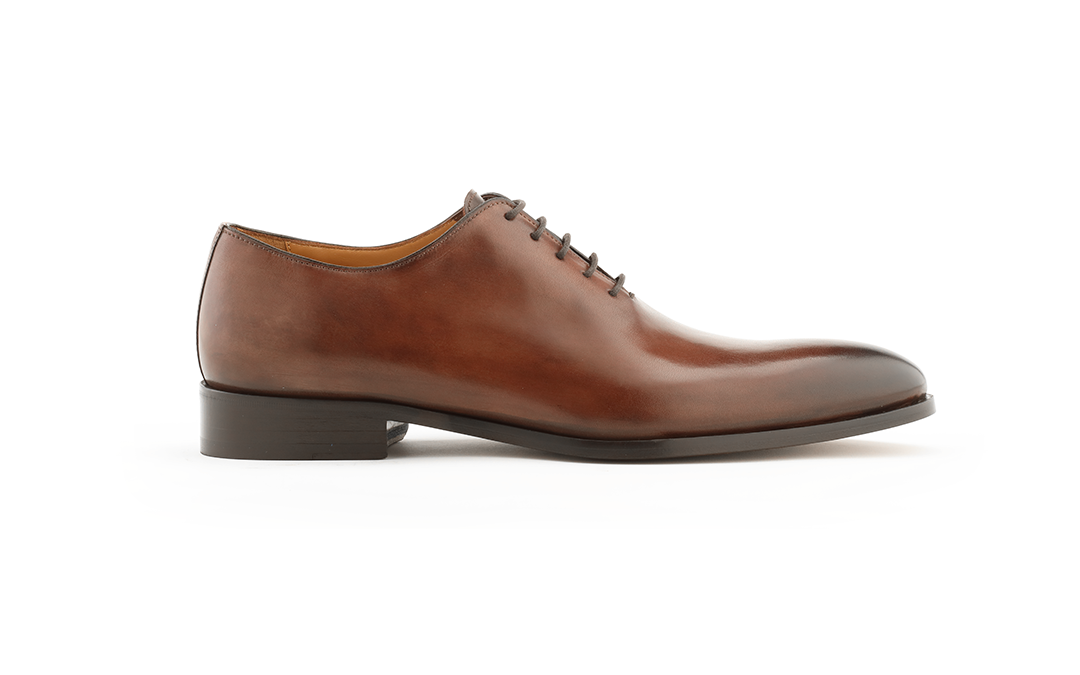 Washington Grand Whole Cut Dress Shoe in British Tan