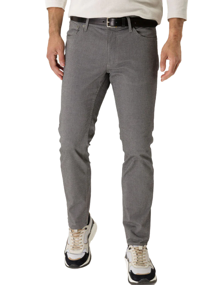 Chuck Hi-Flex Navy Textured Trouser