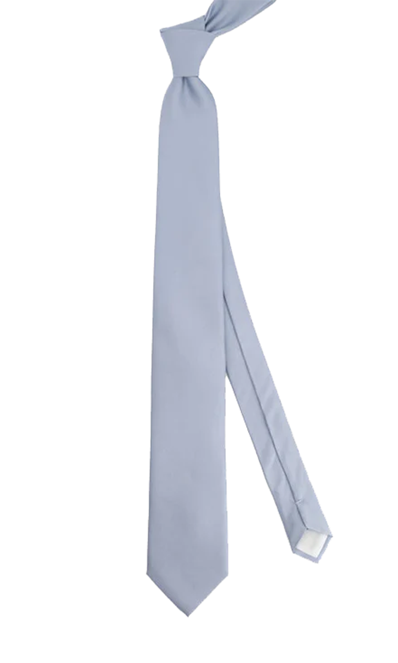 Grosgrain Dusty Blue Tie