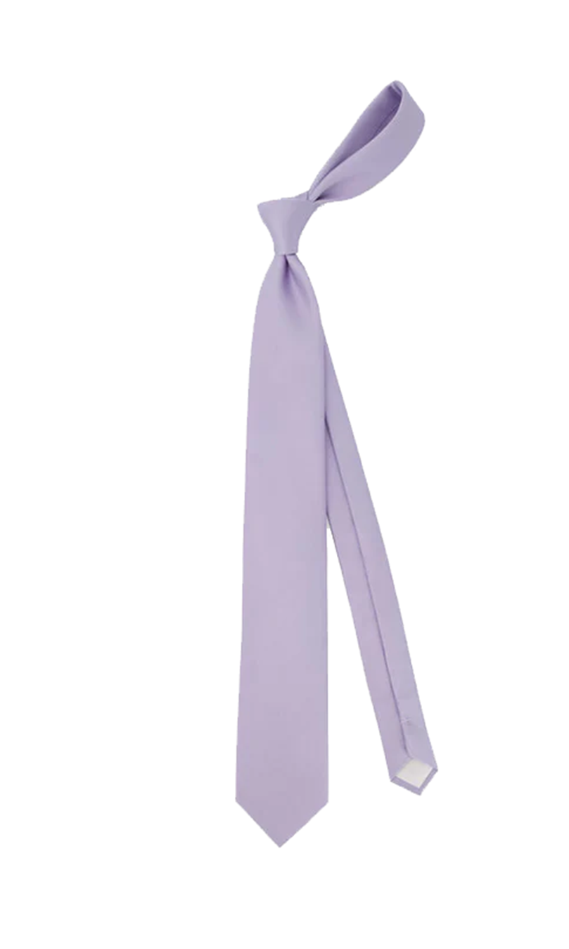 Grosgrain Lilac Tie