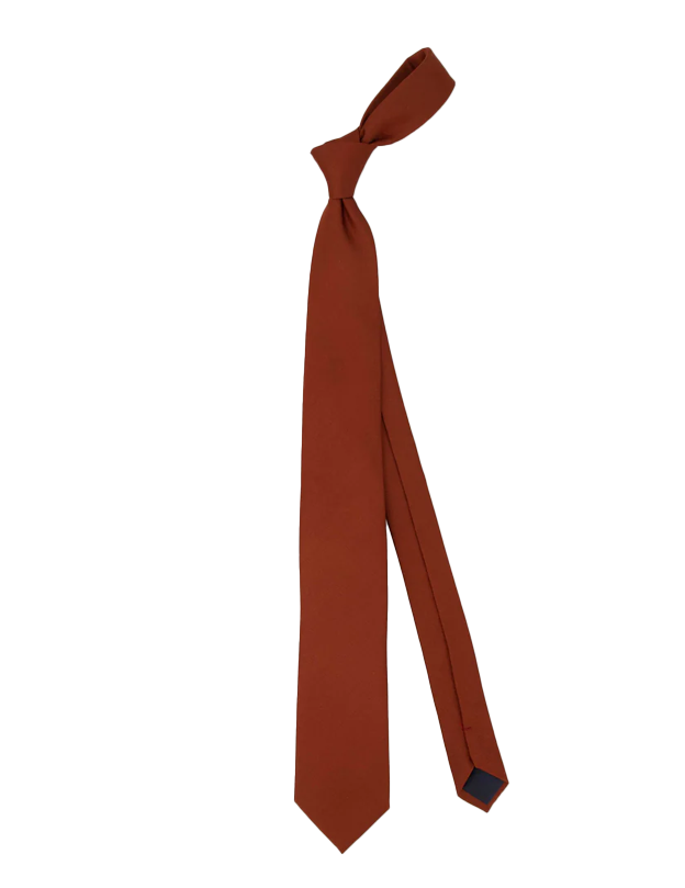 Grosgrain Copper Tie