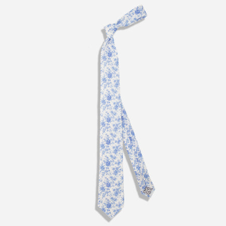 Laura Ashley x Tie Bar Walled Garden White Tie