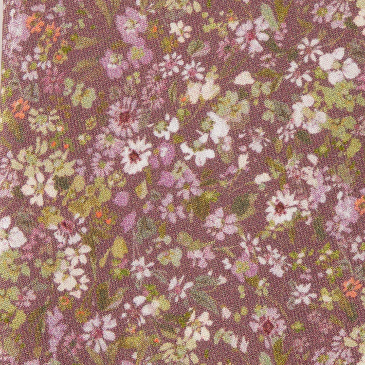 Kelly Ventura x Tie Bar Perennials Floral Vintage Mauve Tie