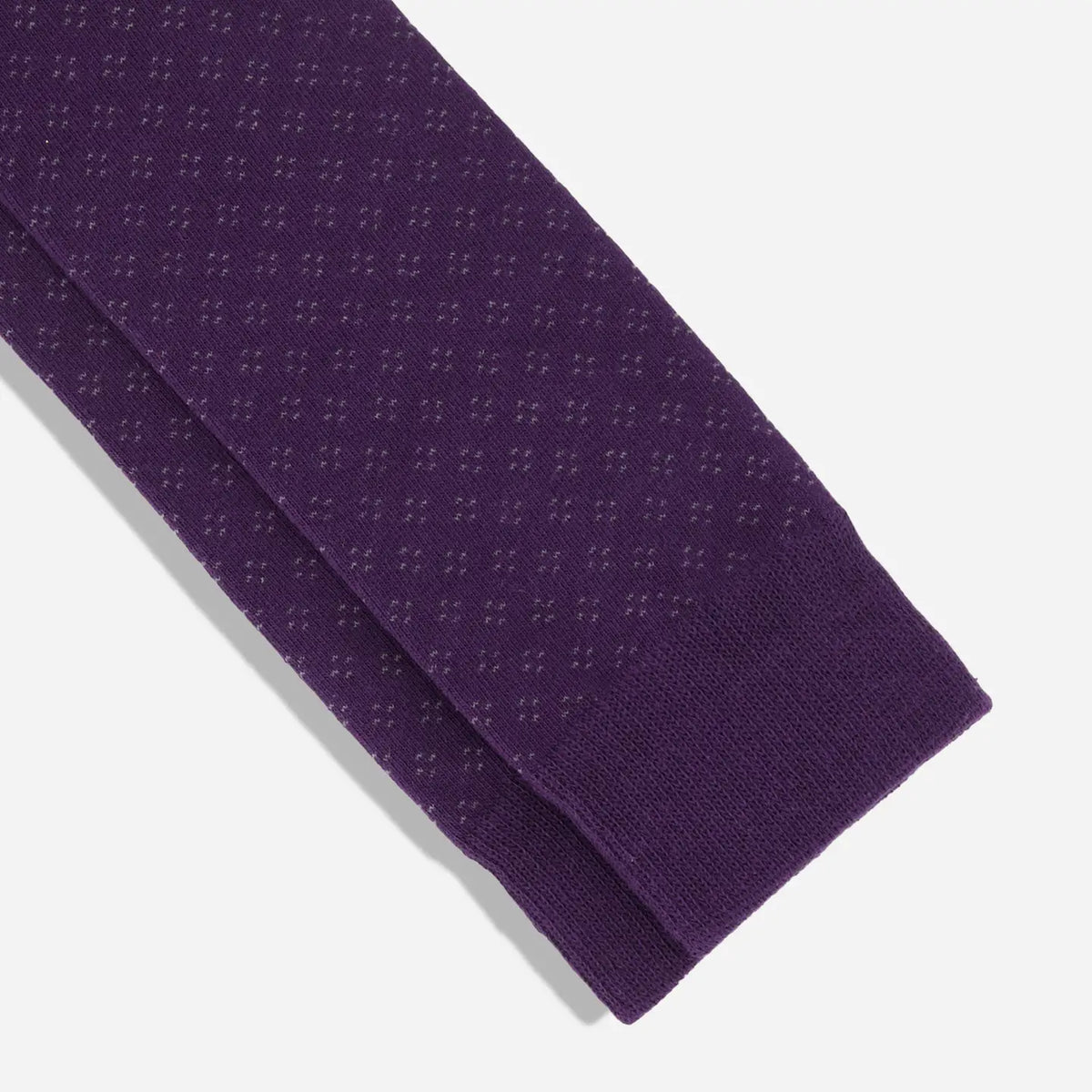 Speckled Eggplant Dress Socks