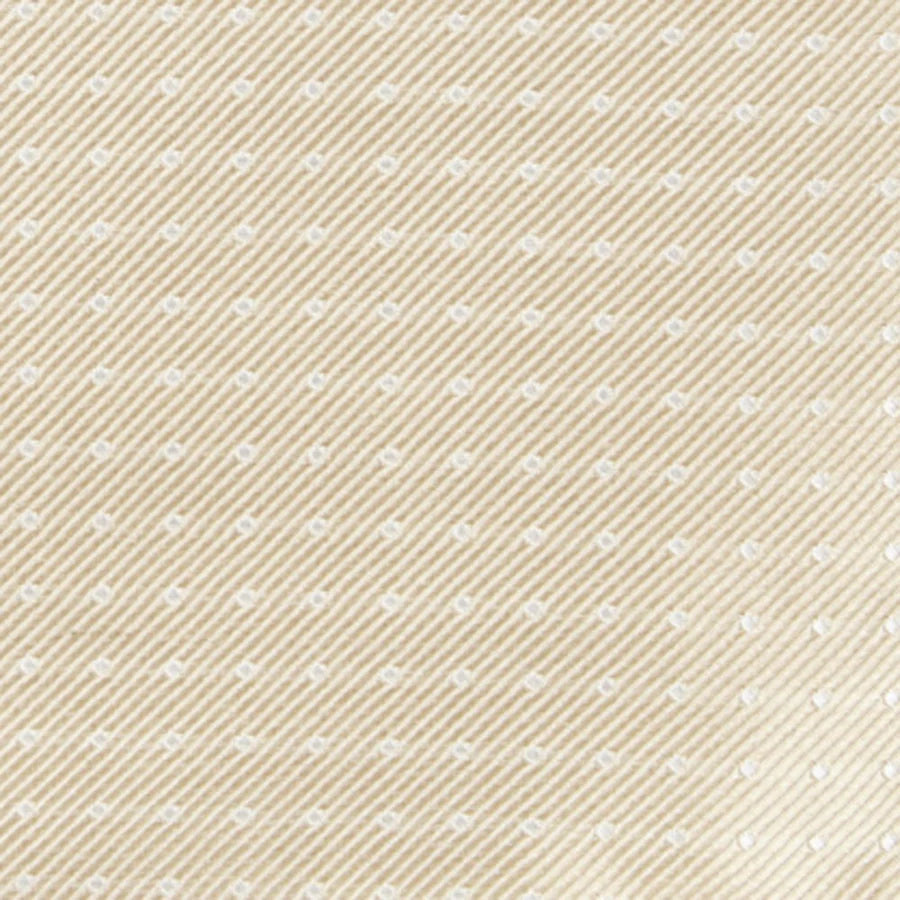 Mini Dots Light Champagne Pocket Square