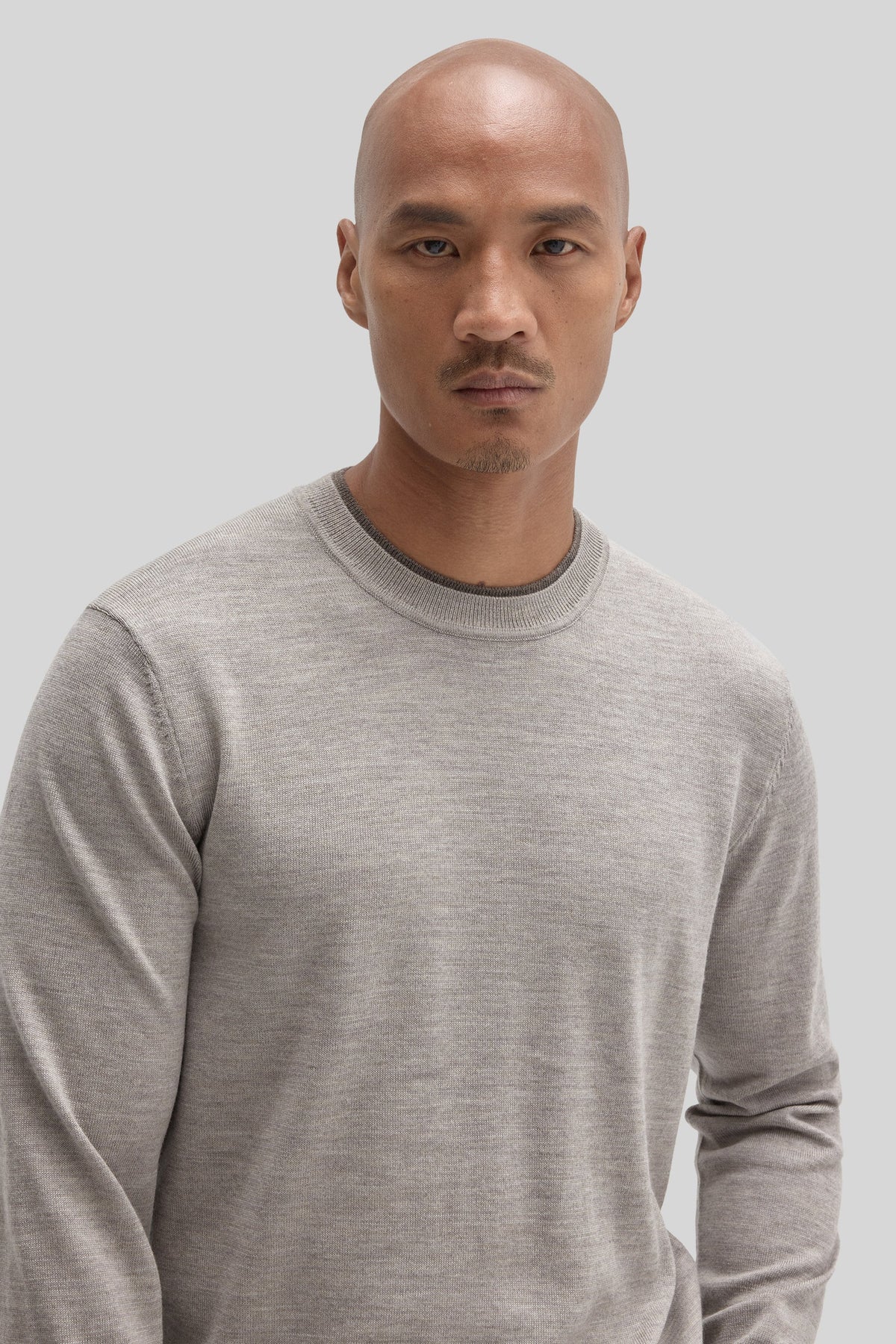 Thomas LS Layered Crewneck in Tapestry