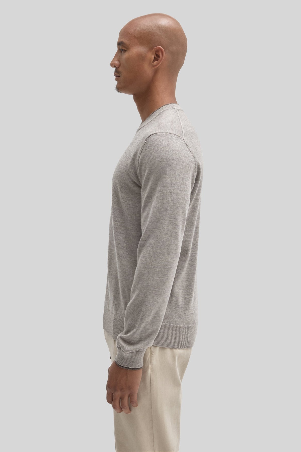 Thomas LS Layered Crewneck in Tapestry