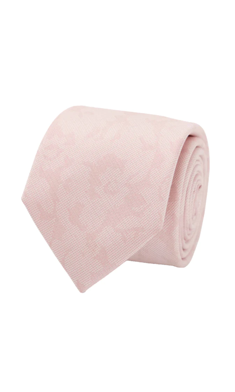 Refinado Floral Blush Pink Tie