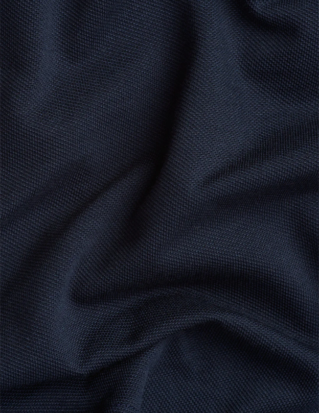 Short Sleeve Knit Shirt in Navy