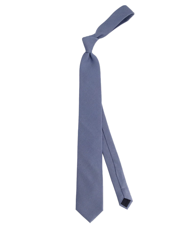 Textured Union Solid Slate Tie