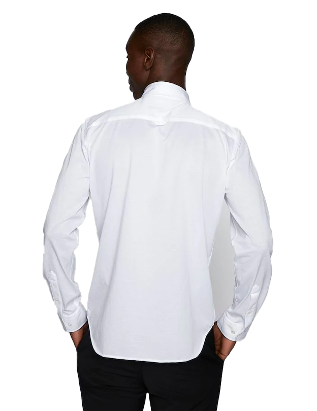 Trostol BU Long Sleeve Soft Dress Shirt in White