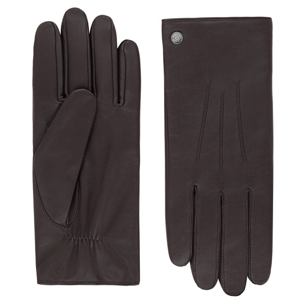 Leather Gloves in Coffee