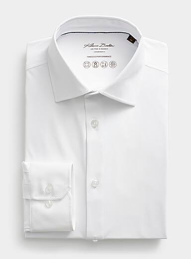 Timeless Performance Stretch Shirt in White