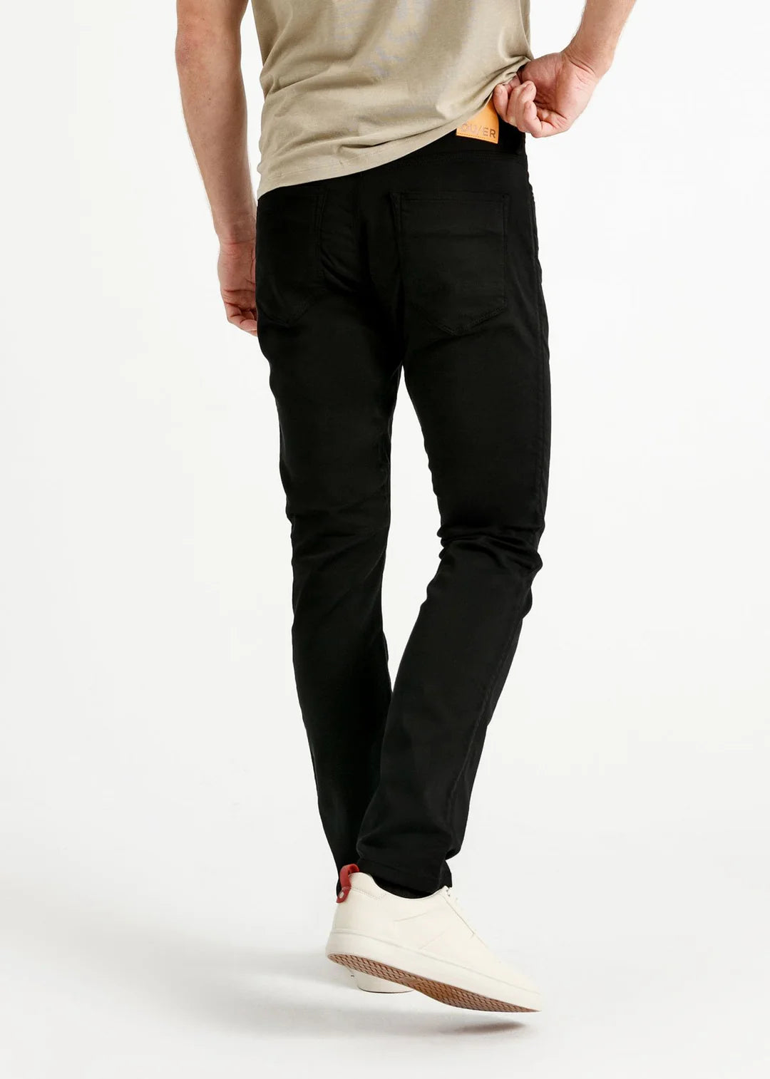 No Sweat Slim Denim in Black