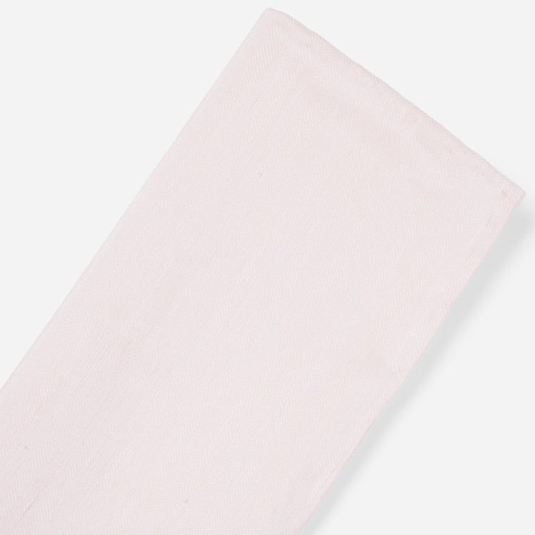 Linen Row Blush Pink Pocket Square