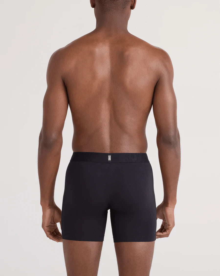 DropTemp® Cooling Cotton Boxer Brief in Black